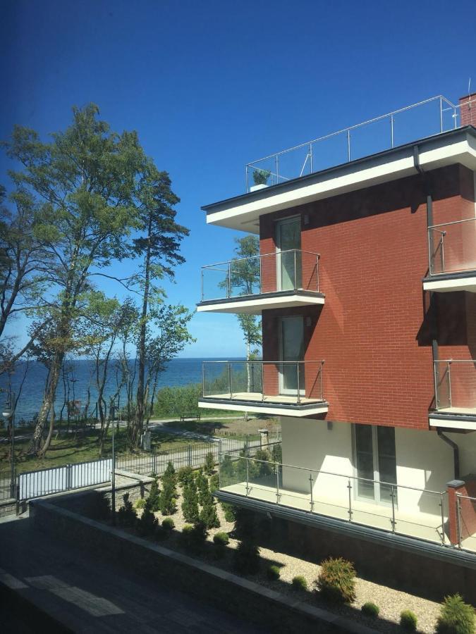 Apartament Nadmorski Z Basenem Klifowa Rewal Buitenkant foto
